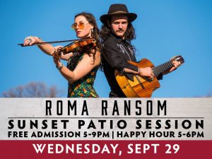 Roma Ransom presented by Boot Barn Hall at Boot Barn Hall at Bourbon Brothers, Colorado Springs CO