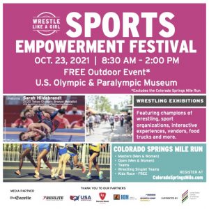 CANCELED: Wrestle Like A Girl Sports Empowerment Festival presented by  at United States Olympic & Paralympic Museum, Colorado Springs CO