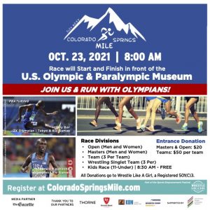 CANCELED: Colorado Springs Mile Run presented by  at United States Olympic & Paralympic Museum, Colorado Springs CO