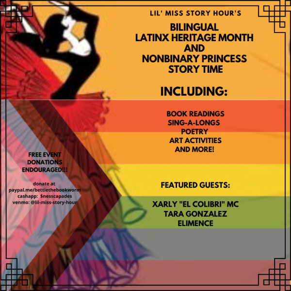 Gallery 1 - Bilingual Latinx Heritage Month and Non-binary Princess Story Time