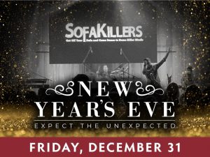 SOLD OUT: New Years Eve: Expect The Unexpected presented by Boot Barn Hall at Boot Barn Hall at Bourbon Brothers, Colorado Springs CO