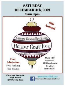 Cheyenne Mountain Holiday Craft Fair presented by  at Cheyenne Mountain High School Auditorium, Colorado Springs CO