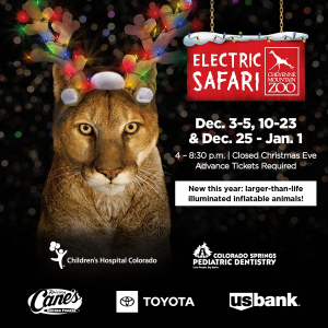 Electric Safari presented by Cheyenne Mountain Zoo at Cheyenne Mountain Zoo, Colorado Springs CO