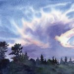 Watercolor Workshop: Sky Studies presented by Peak Radar Live: Philharmonic Comeback Celebration at Online/Virtual Space, 0 0