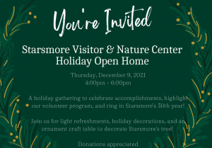 Starsmore Visitor and Nature Center Holiday Open Home presented by Starsmore Discovery Center at Starsmore Discovery Center, Colorado Springs CO