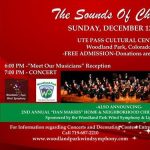 Christmas Concert Gala presented by Woodland Park Wind Symphony at Ute Pass Cultural Center, Woodland Park CO