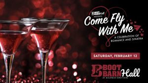 Come Fly With Me presented by Boot Barn Hall at Boot Barn Hall at Bourbon Brothers, Colorado Springs CO