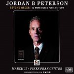 Dr. Jordan B. Peterson: Beyond Order: 12 More Rules For Life Tour presented by Pikes Peak Center for the Performing Arts at Pikes Peak Center for the Performing Arts, Colorado Springs CO
