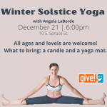 Ormao’s Winter Solstice Yoga presented by Ormao Dance Company at Ormao Dance Company, Colorado Springs CO