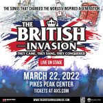 The British Invasion: Live On Stage presented by Pikes Peak Center for the Performing Arts at Pikes Peak Center for the Performing Arts, Colorado Springs CO