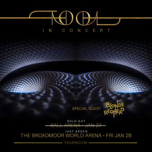 Tool presented by Broadmoor World Arena at The Broadmoor World Arena, Colorado Springs CO