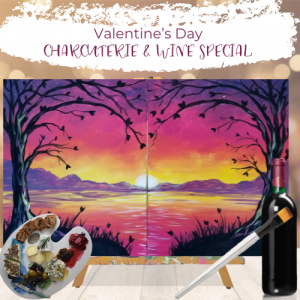 Lovers View: Valentines BlackLight Date Night presented by Painting With a Twist: West at ,  