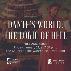 ‘Dante’s World: The Logic of Hell’ presented by Thomas MacLaren School at Warehouse Restaurant & Gallery, Colorado Springs CO