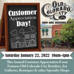 Old Colorado City Customer Appreciation Day presented by Historic Old Colorado City at Old Colorado City, Colorado Springs CO