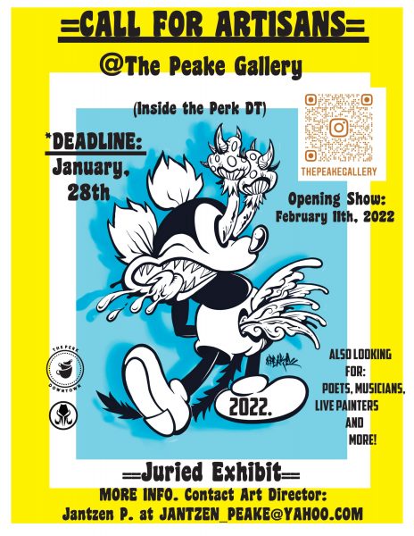 Gallery 1 - CALL FOR ARTISANS: The Peake Gallery Quarterly Show