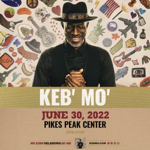 Keb’ Mo’ presented by Pikes Peak Center for the Performing Arts at Pikes Peak Center for the Performing Arts, Colorado Springs CO