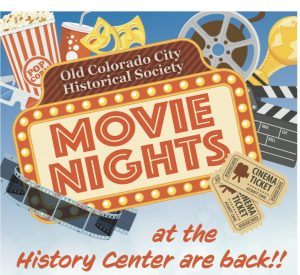 March Movie Nights presented by Old Colorado City Historical Society at Old Colorado City History Center, Colorado Springs CO