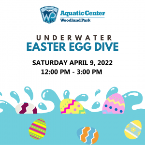 Underwater Easter Egg Dive presented by City of Woodland Park at ,  