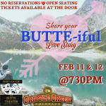 Butte-iful Love Stories presented by Butte Theatre at Butte Theatre, Cripple Creek CO
