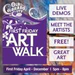 First Friday ArtWalk in Old Colorado City presented by Ed Penner at Old Colorado City, Colorado Springs CO