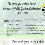 The Horticultural Art Society of Colorado Springs 60th Anniversary Garden Tour presented by Horticultural Art Society at ,  