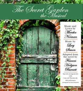 ‘The Secret Garden:’ The Musical presented by First Company at First United Methodist Church, Colorado Springs CO