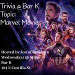 Marvel Movie Trivia Night presented by Bar-K at Bar-K, Colorado Springs CO