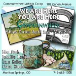 ‘We Are Here, You Are Here’ presented by Commonwheel Artists Co-op at Commonwheel Artists Co-op, Manitou Springs CO