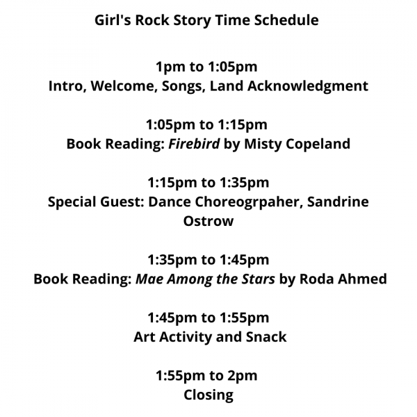Gallery 2 - Girls Rock Story Time