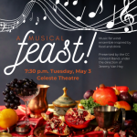 ‘A Musical Feast!’ presented by Colorado College Music Department at Cornerstone Arts Center Richard F. Celeste Theatre, Colorado Springs CO
