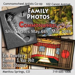 ‘Family Photos’ presented by Commonwheel Artists Co-op at Commonwheel Artists Co-op, Manitou Springs CO