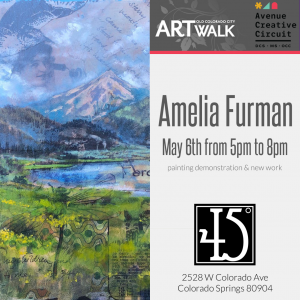 Amelia Furman presented by 45 Degree Gallery at 45 Degree Gallery, Colorado Springs CO