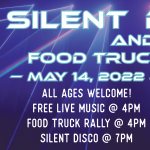 Silent Disco & Food Truck Rally presented by Manitou Springs Chamber of Commerce, Visitor's Bureau & Office of Economic Development at Soda Springs Park, Manitou Springs CO