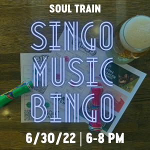 SINGO Music Bingo: Soul Train presented by Goat Patch Brewing Company at Goat Patch Brewing Company, Colorado Springs CO