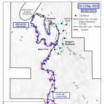 Gallery 3 - A map of the run at Cheyenne Mountain State Park.