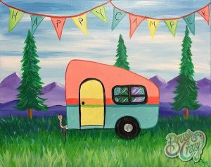 Camper Happy presented by Brush Crazy at Brush Crazy, Colorado Springs CO