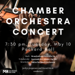 CC Chamber Orchestra Concert presented by Colorado College Music Department at Colorado College - Packard Hall, Colorado Springs CO
