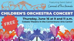 CC Summer Music Festival: Children’s Orchestra Concert presented by Colorado College Summer Music Festival at Cornerstone Arts Center Richard F. Celeste Theatre, Colorado Springs CO