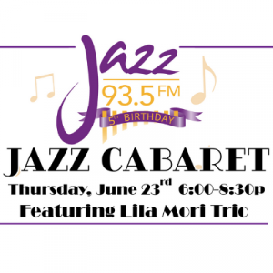 Jazz Cabaret presented by Jazz 93.5 at ,  