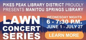 Manitou Springs Library Lawn Concerts: Snake and the Rabbit presented by Pikes Peak Library District at ,  