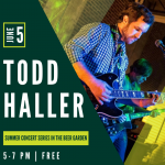 Summer Music Series in the Beer Garden: Todd Haller presented by Goat Patch Brewing Company at Goat Patch Brewing Company, Colorado Springs CO