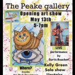 Kelly Green and Group Art Show presented by Jantzen Peake at The Perk- Downtown, Colorado Springs CO