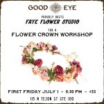 Flower Crown Workshop & Shrub Mocktails presented by  at ,  