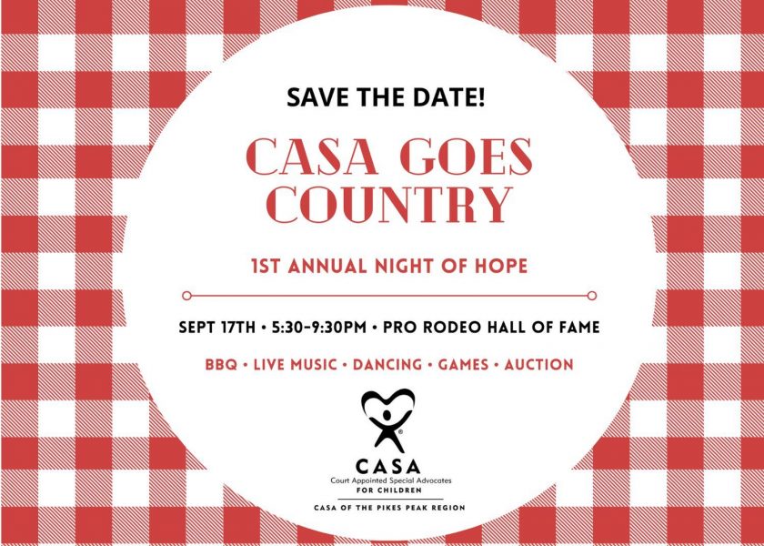 CASA Night of Hope: CASA Goes Country presented by CASA of the Pikes Peak Region at Pro Rodeo Hall of Fame, Colorado Springs CO