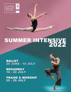Colorado Ballet Society Summer Intensive presented by Colorado Ballet Society at ,  