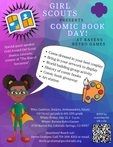 Girl Scout Comic Book Day presented by Girl Scouts of Colorado at ,  