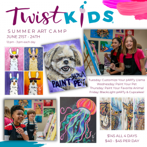 Kids Paint Camp presented by Painting With a Twist: West at ,  