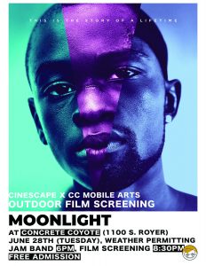 ‘Moonlight’ Outdoor Film Screening presented by Colorado College Film and Media Studies at ,  