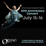 Ormao 30th Anniversary Concert presented by Ormao Dance Company at Colorado College: Katheryn Mohrman Theatre at Armstrong Hall, Colorado Springs CO