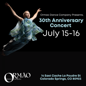Ormao 30th Anniversary Concert presented by Ormao Dance Company at Colorado College - Katheryn Mohrman Theatre at Armstrong Hall, Colorado Springs CO